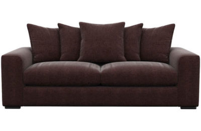 Florentine Large Fabric Sofa - Plum